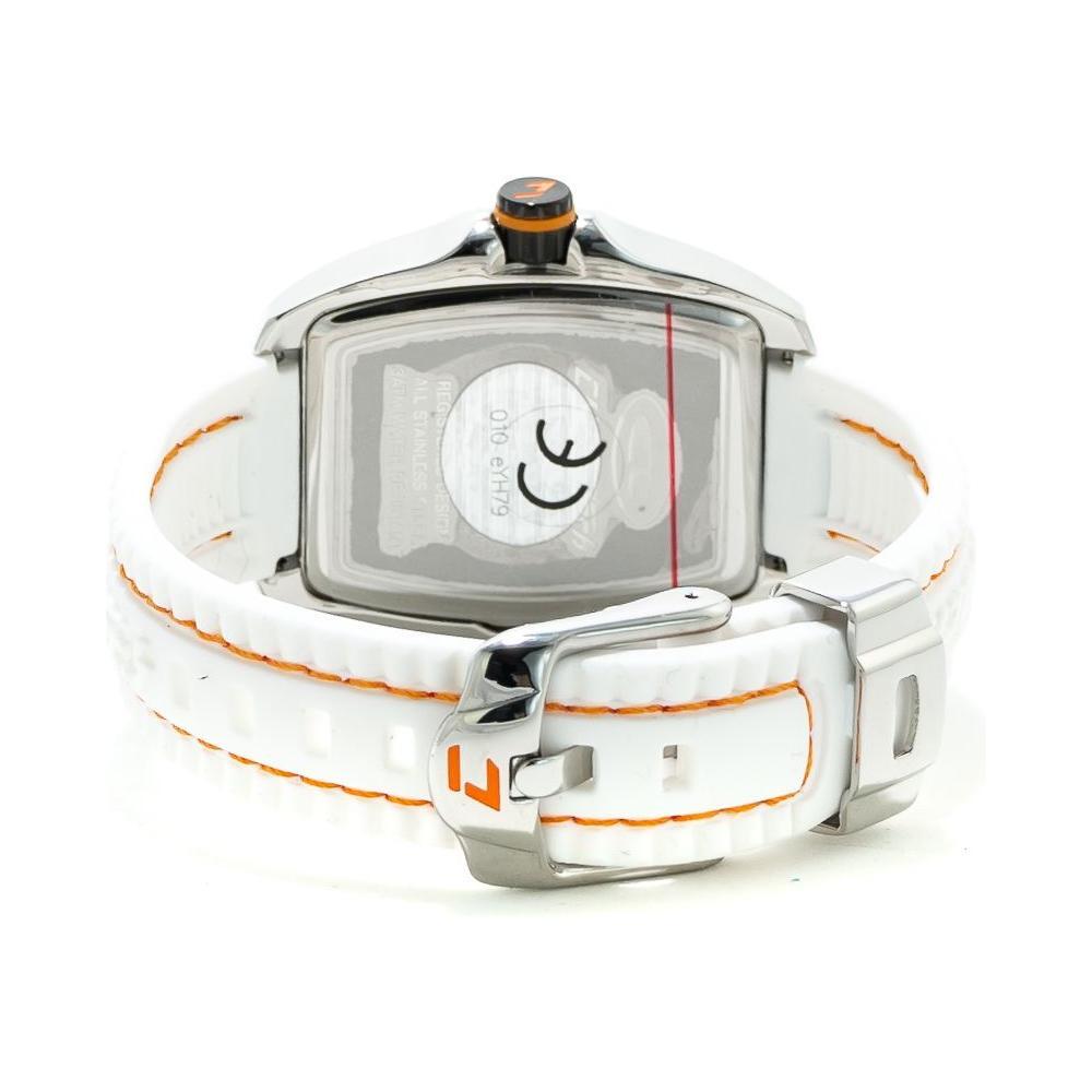 Chronotech White Rubber Watch CHCT7016LS09AC