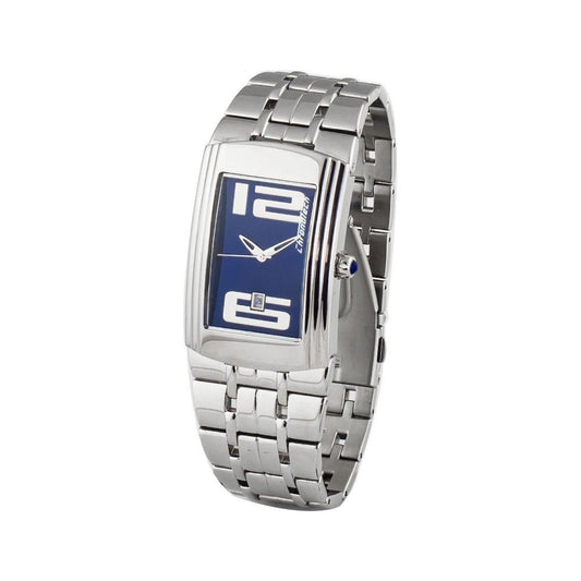 Chronotech Silver Stainless Steel Watch