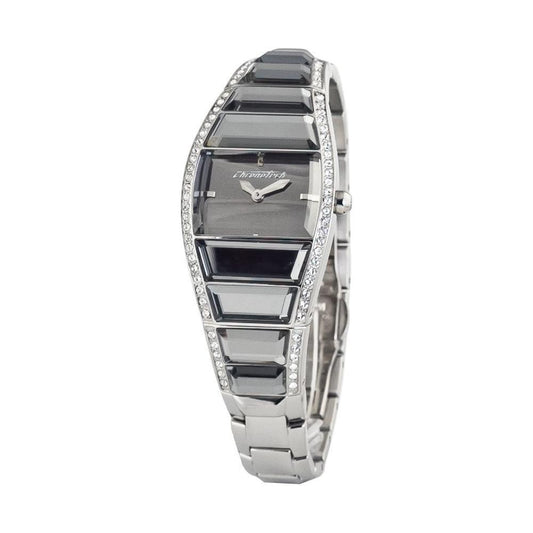 Chronotech Silver Stainless Steel Watch