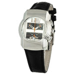 Chronotech Black Leather Watch CHCT7280B03AC
