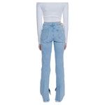 Guess Light Blue Cotton Mom Jean GU-14522500236-W33