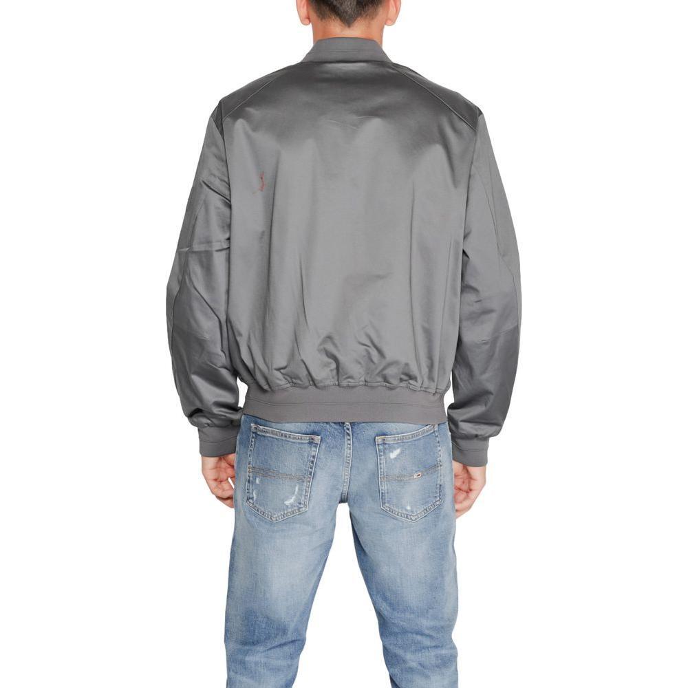 Calvin Klein Gray Organic Cotton Jackets & Coat CA-14571300138-IT48 | L