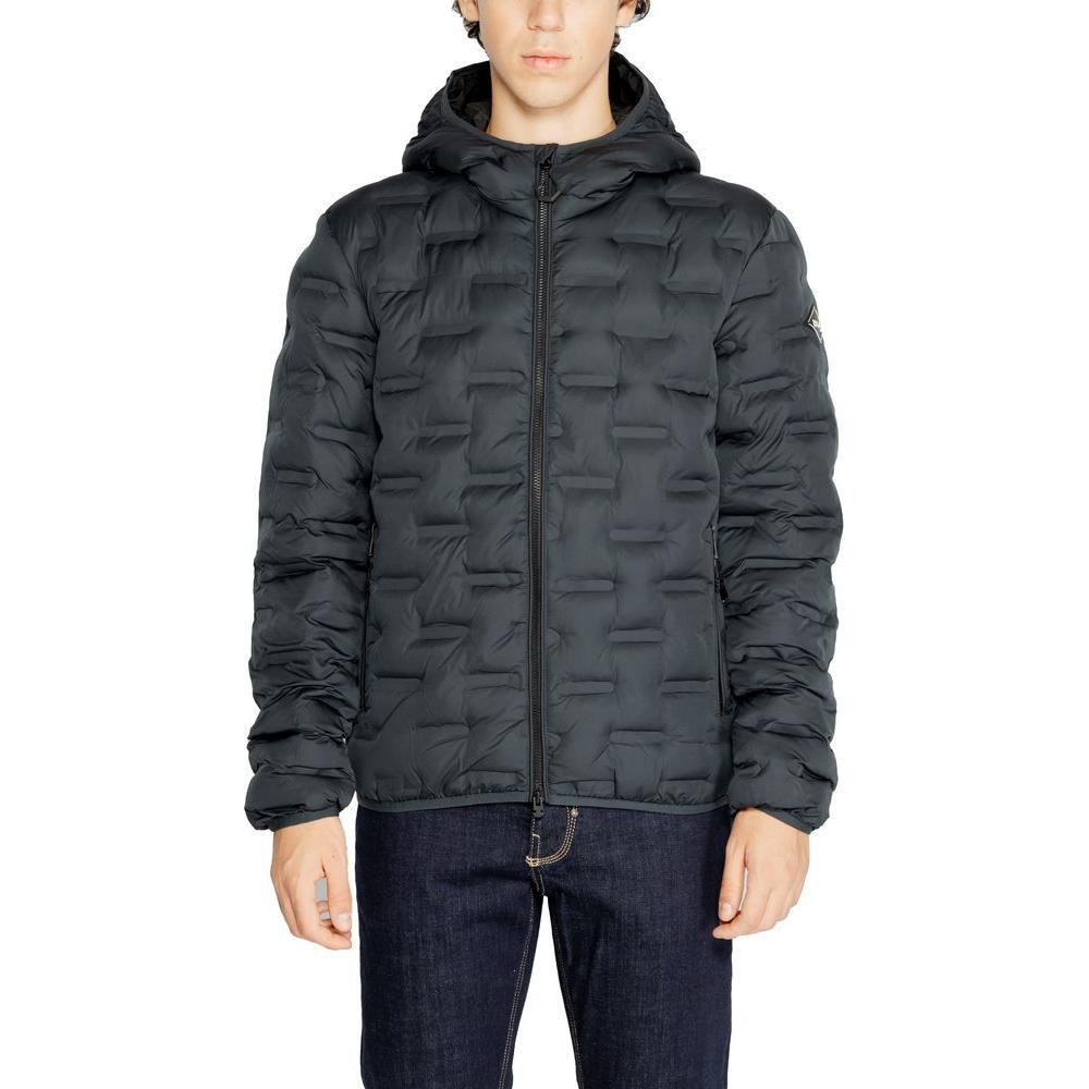 Replay Blue Polyester Jackets & Coat RE-14825600128-IT54 | XXL