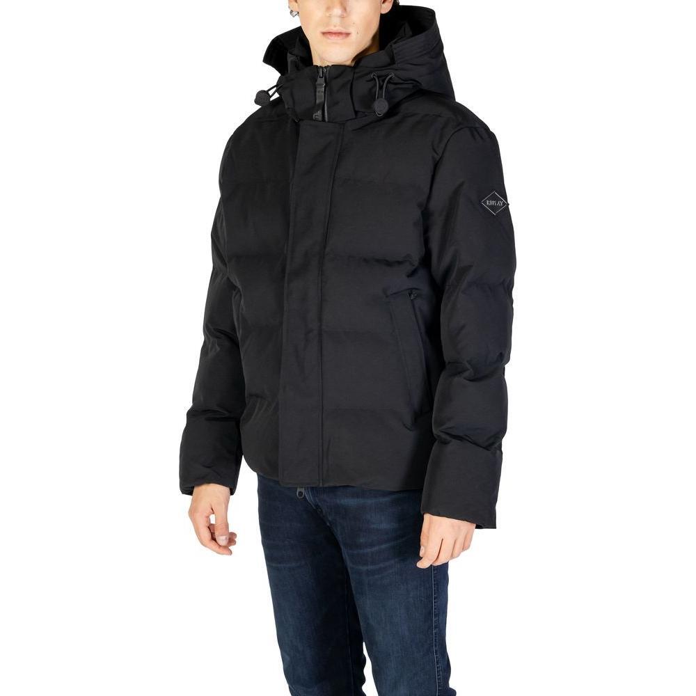 Replay Black Polyamide Jackets & Coat RE-14825700009-IT54 | XXL