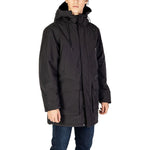 Replay Black Polyamide Parka RE-14825800009-IT52 | XL