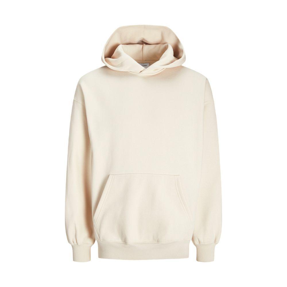 Jack Jones Beige Cotton Hoody JA-14846200127-IT44 | S