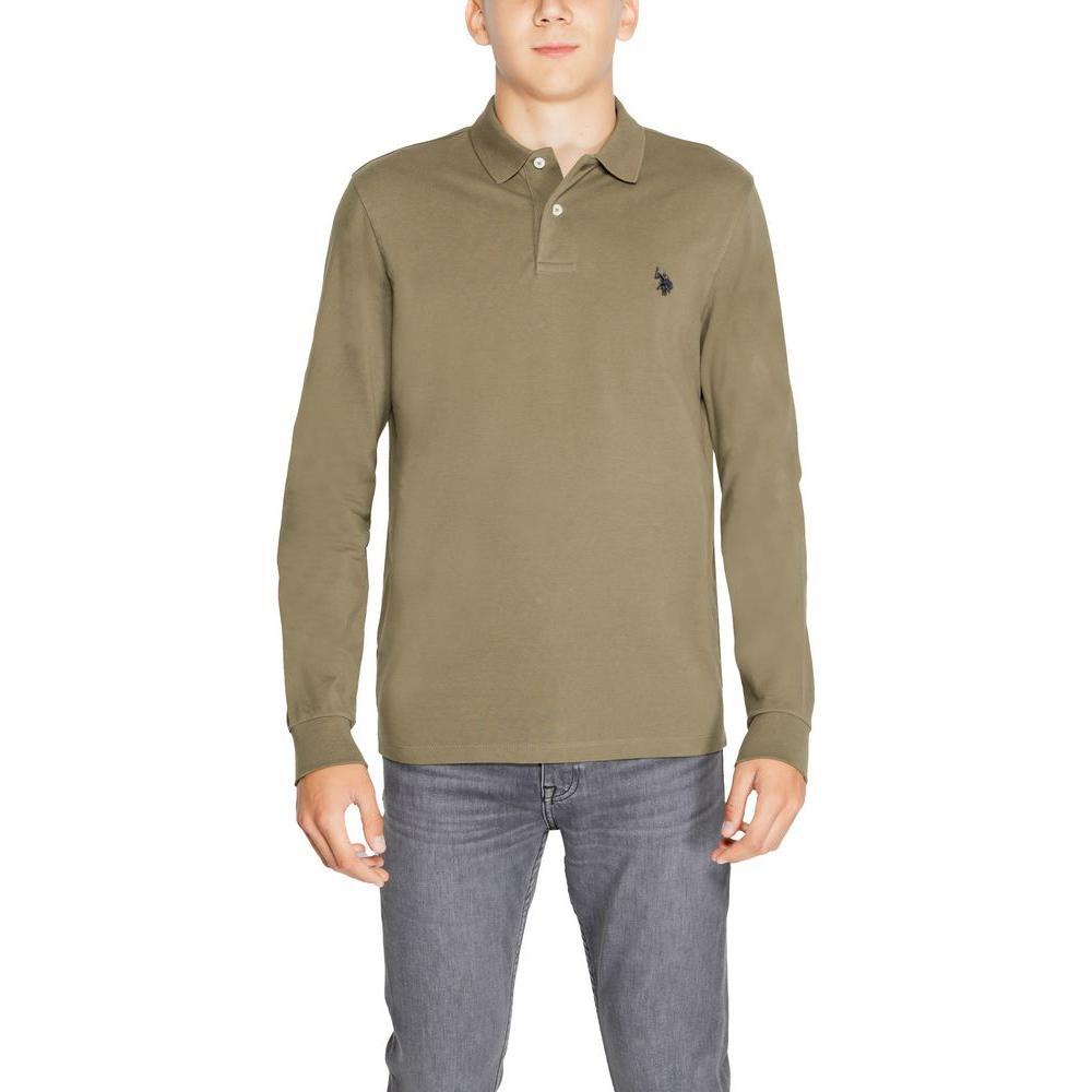 U.S. POLO ASSN. Green Cotton Long Sleeve US-15187600149-IT44 | S