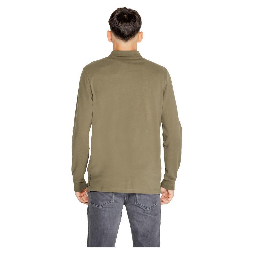 U.S. POLO ASSN. Green Cotton Long Sleeve US-15187600149-IT44 | S