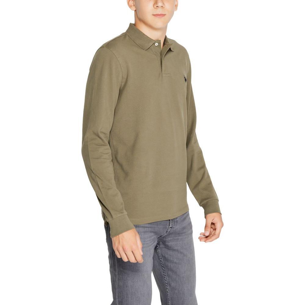 U.S. POLO ASSN. Green Cotton Long Sleeve US-15187600149-IT44 | S