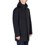 Peuterey Black Polyester Jackets & Coat PE-15559300009-IT52 | XL