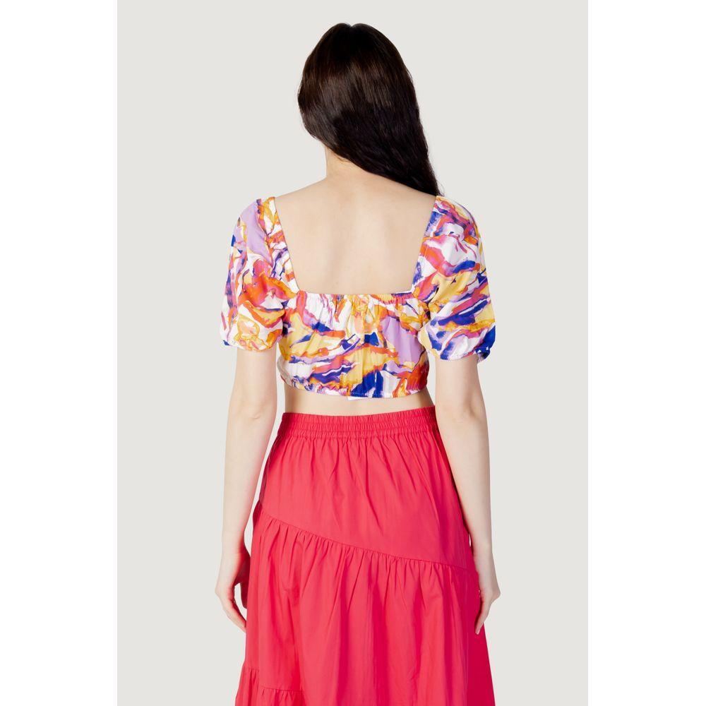 Only Yellow Viscose Top ON-10266500135-IT42|M