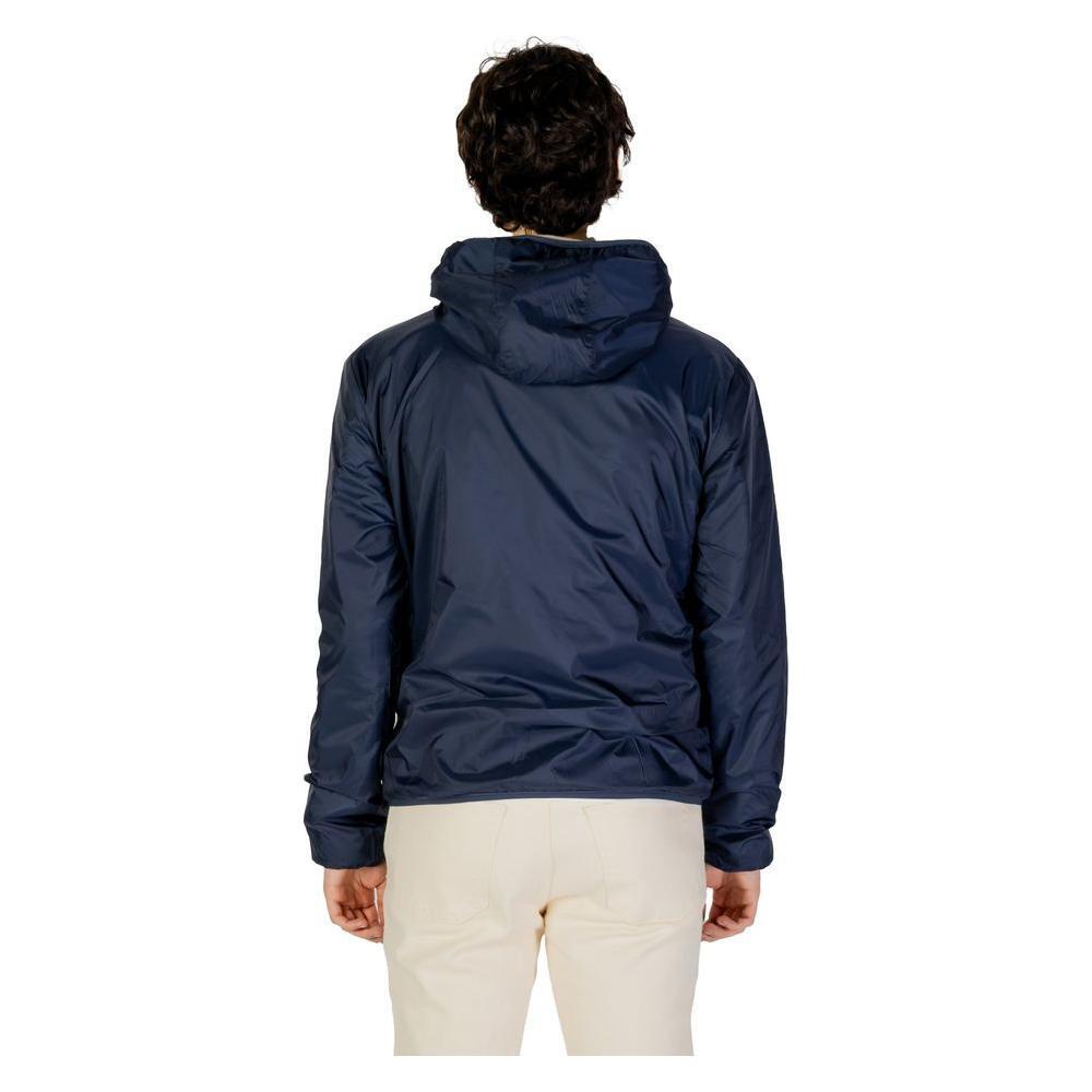 U.S. POLO ASSN. Blue Polyamide Jackets & Coat US-15717900128-IT54 | XXL