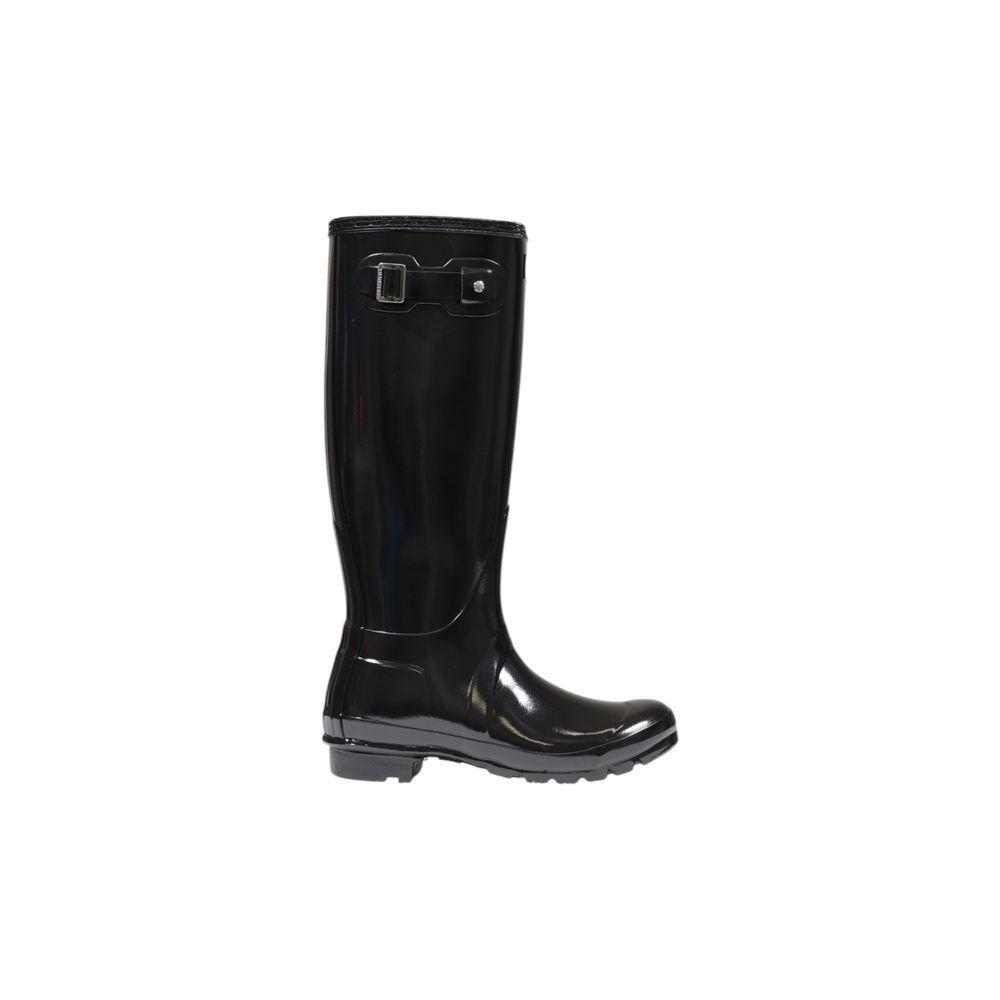 Hunter Black Recycled Polyester Ankle HU-15719000009-EU37/US7