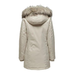 Only Beige Polyester Parka ON-11458302507-IT42|M