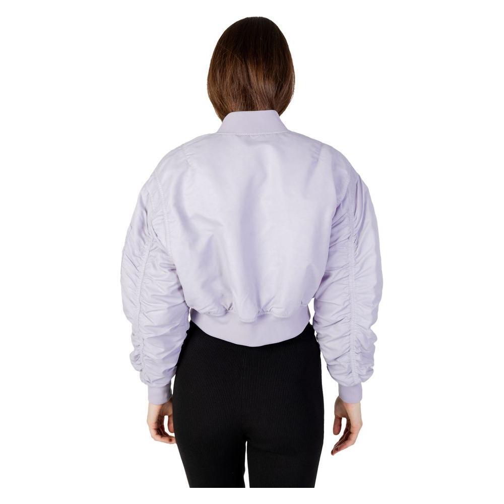 Calvin Klein Jeans Purple Polyamide Jackets & Coat CA-11558902203-IT38|XS