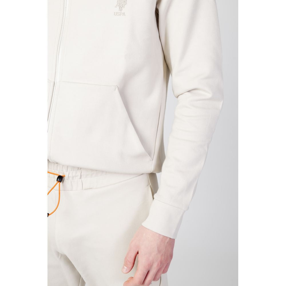 U.S. POLO ASSN. Beige Cotton Hoody US-13146300127-IT48 | L