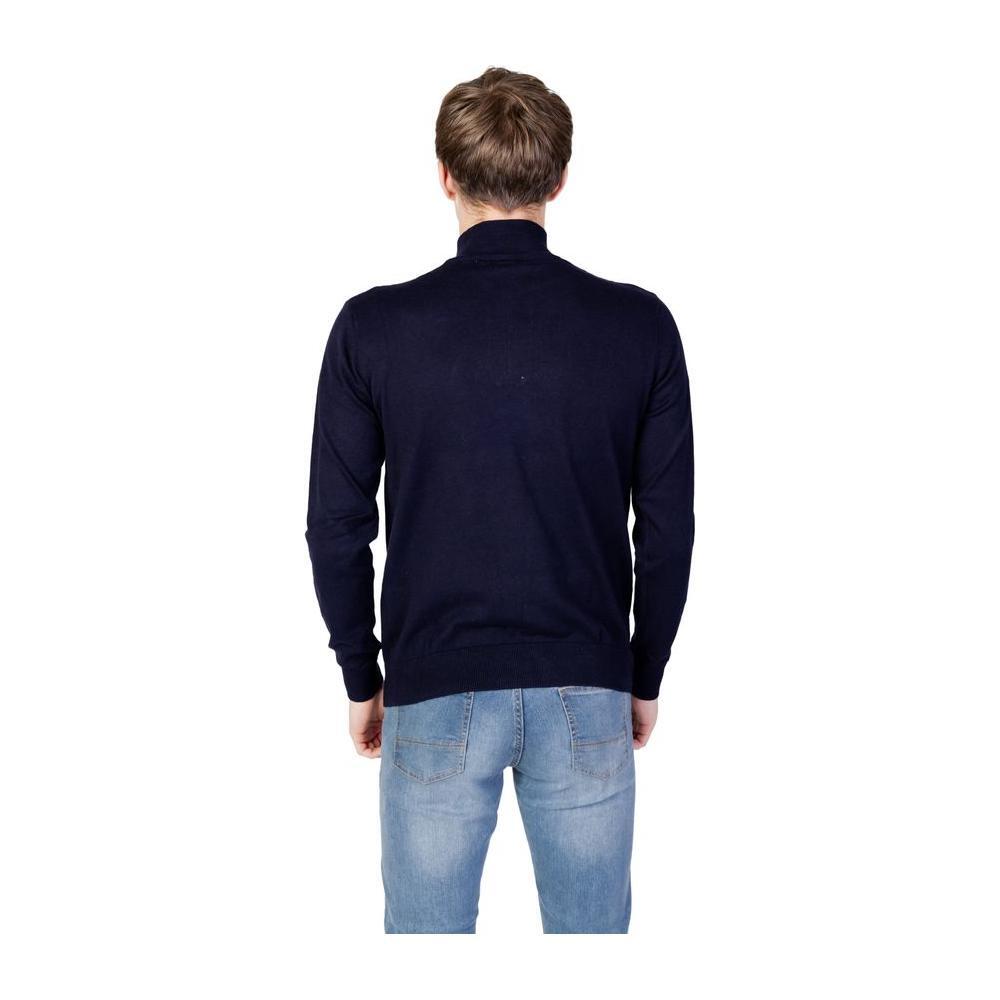 U.S. POLO ASSN. Blue Cotton Sweater US-13146700010-IT44 | S