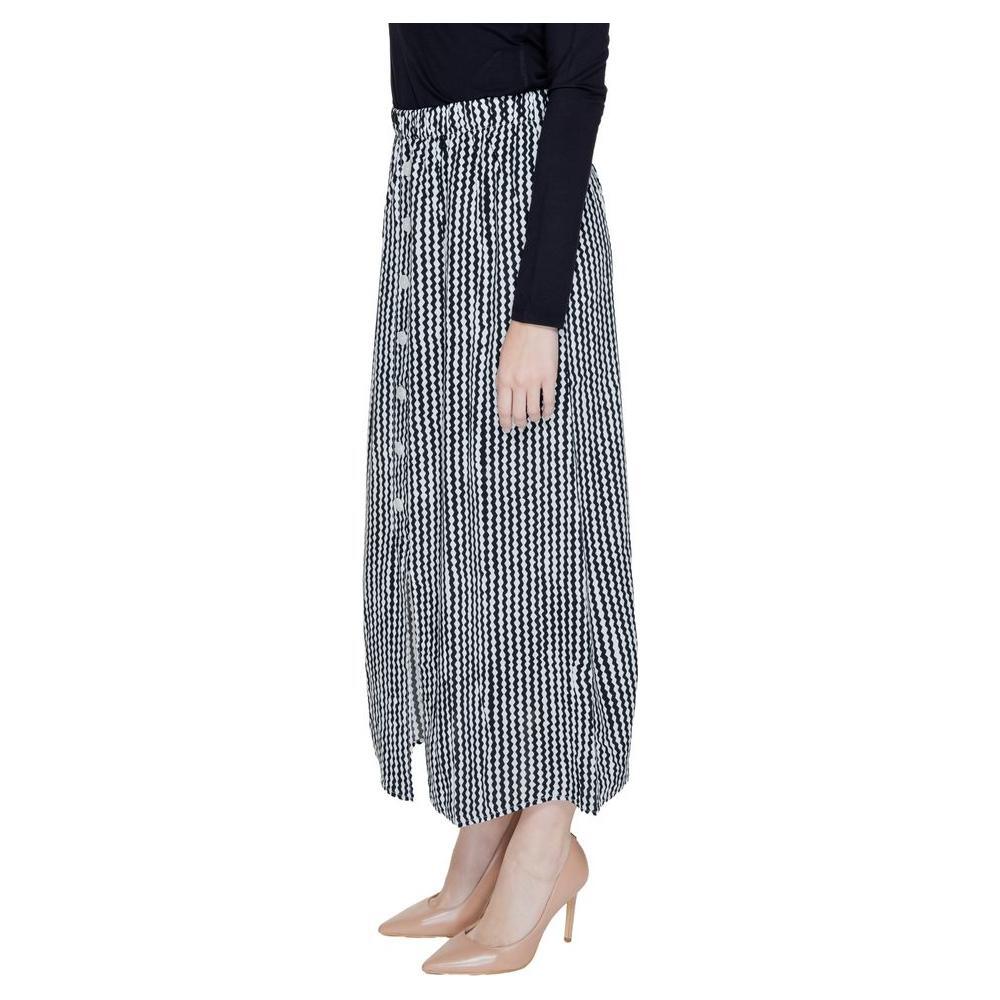 Only Black Viscose Skirt ON-13397100009-IT36|XXS