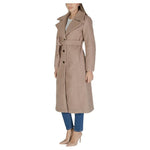 Vila Clothes Beige Polyester Coat VI-15725600127-IT40|S