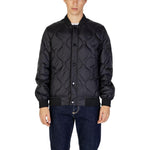 Gianni Lupo Black Polyamide Jackets & Coat GI-14787700009-IT52 | XL