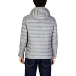 Gianni Lupo Gray Polyamide Jackets & Coat GI-14789000136-IT44 | S