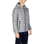 Gianni Lupo Gray Polyamide Jackets & Coat GI-14789000136-IT44 | S