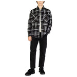 Gianni Lupo Black Polyester Jackets & Coat GI-14789500009-3XL