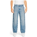 Jack Jones Blue Cotton Relaxed Fit Jean JA-14900901781-W29 | L32