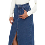 Only Blue Cotton Long ON-13319201781-XL