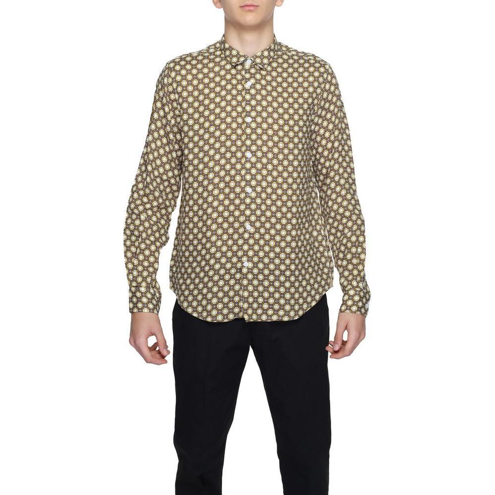 Gianni Lupo Beige Linen Shirt GI-13507500127-IT52 | XL
