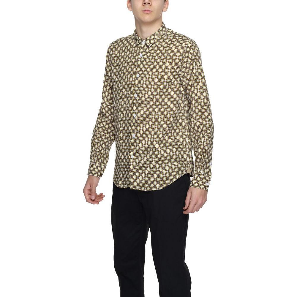 Gianni Lupo Beige Linen Shirt GI-13507500127-IT52 | XL