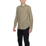 Gianni Lupo Beige Linen Shirt GI-13507500127-IT52 | XL