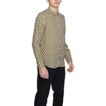 Gianni Lupo Beige Linen Shirt GI-13507500127-IT52 | XL