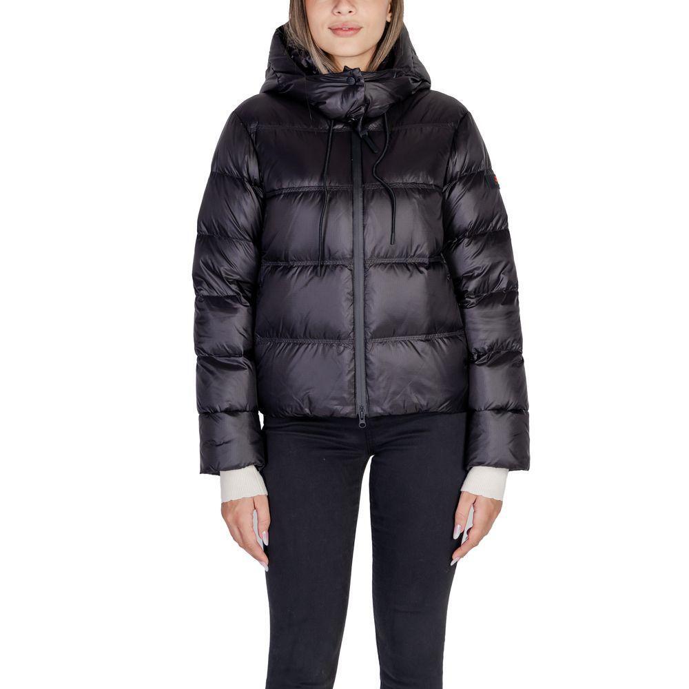 Peuterey Black Polyamide Jackets & Coat PE-15559400009-46
