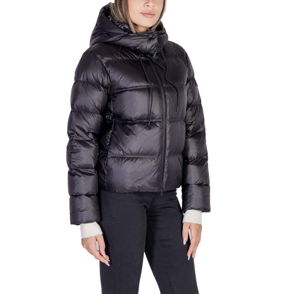 Peuterey Black Polyamide Jackets & Coat PE-15559400009-46