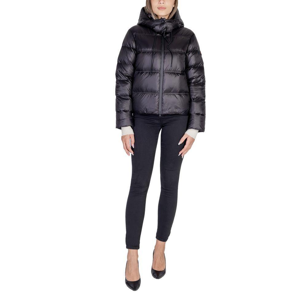 Peuterey Black Polyamide Jackets & Coat PE-15559400009-46