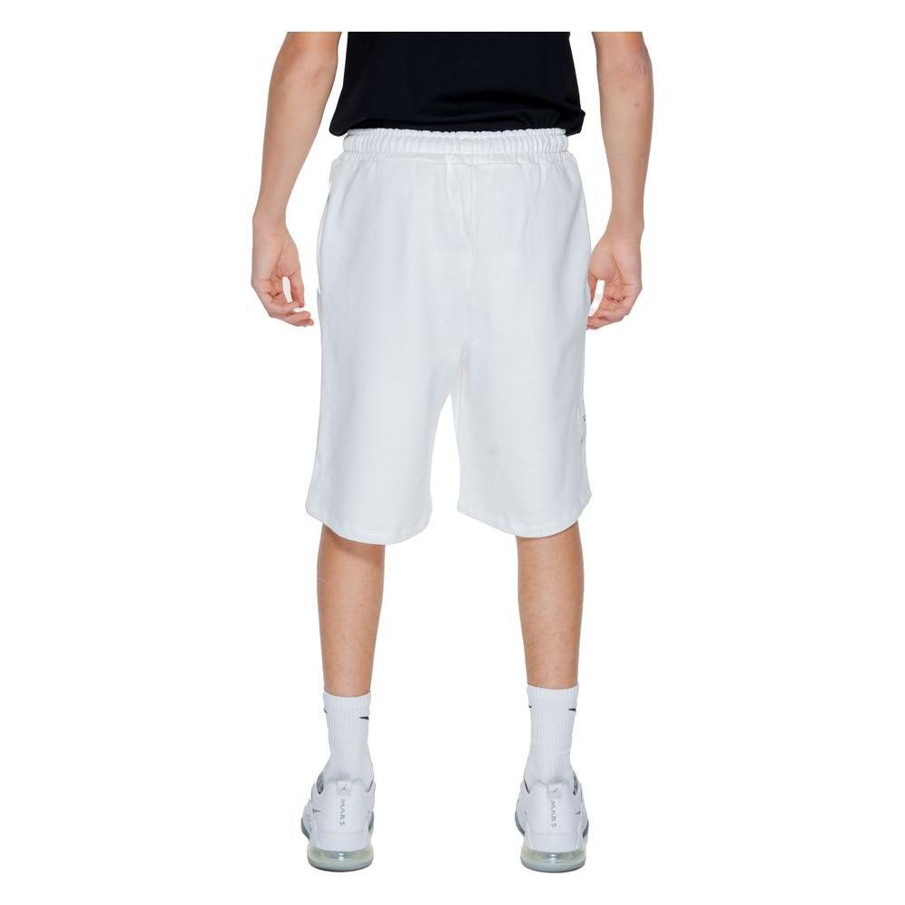 Underclub White Cotton Bermuda UN-14208900008-IT48 | L