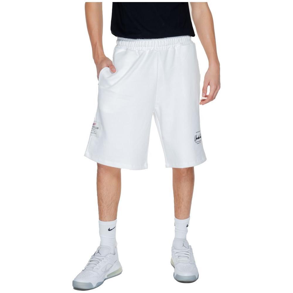 Underclub White Cotton Bermuda UN-14208900008-IT48 | L
