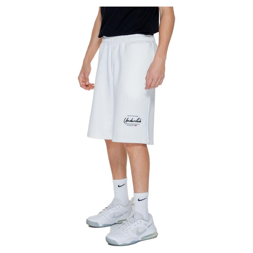 Underclub White Cotton Bermuda UN-14208900008-IT48 | L