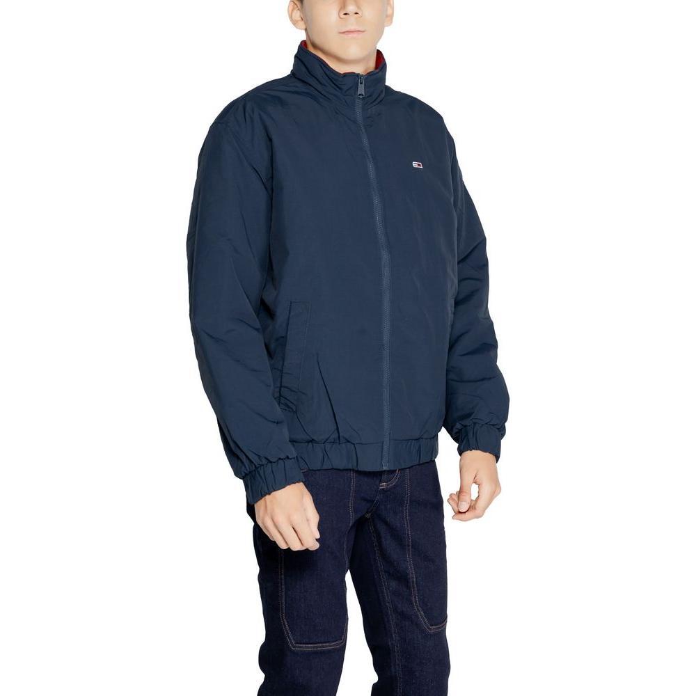 Tommy Hilfiger Jeans Blue Polyamide Jackets & Coat TO-14576400128-IT46 | M