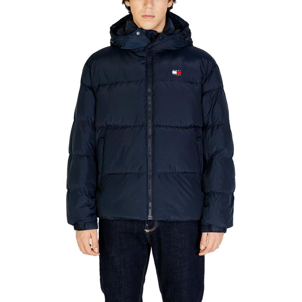 Tommy Hilfiger Jeans Blue Recycled Polyester Jackets & Coat TO-14577200128-IT54 | XXL