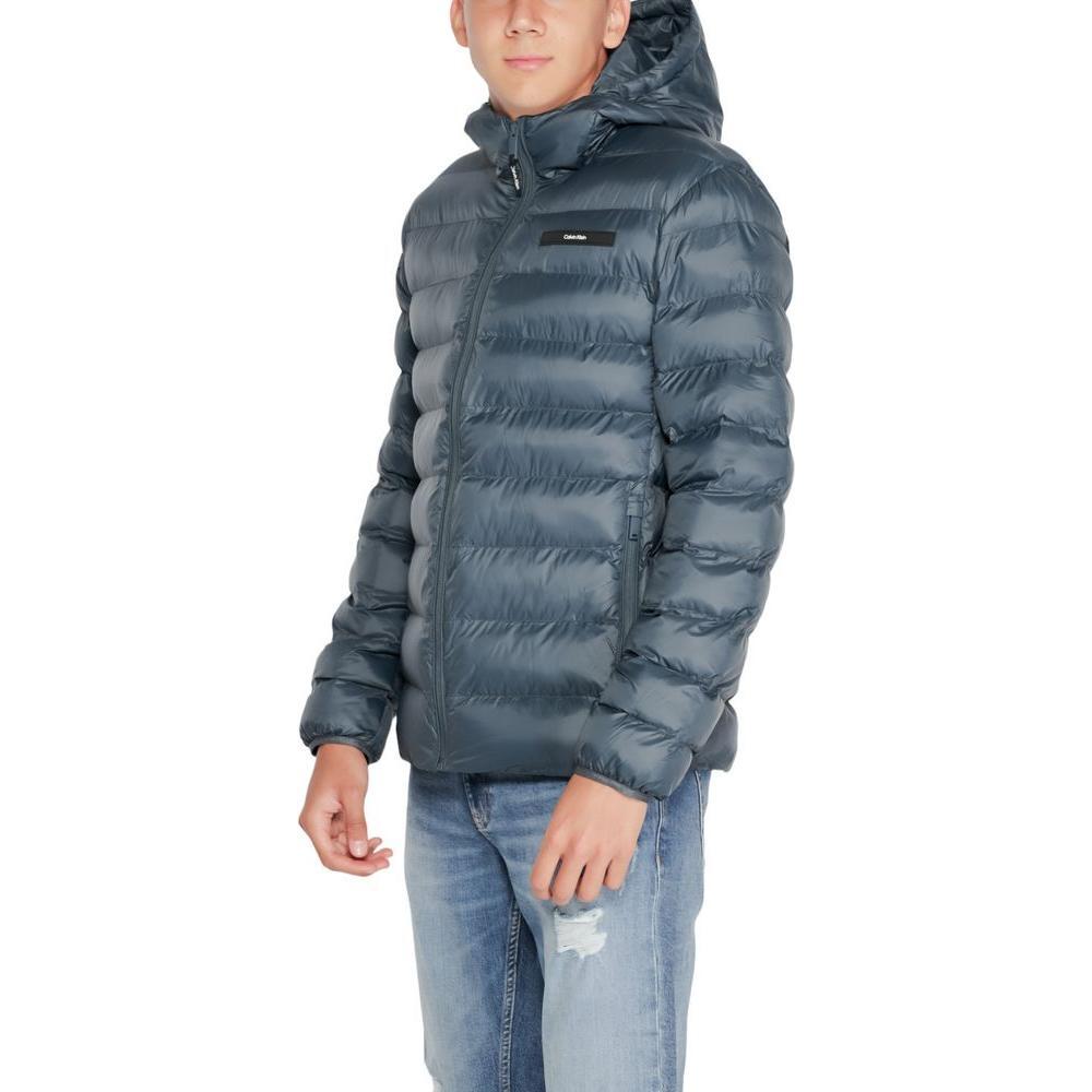 Calvin Klein Black Recycled Polyester Jackets & Coat CA-14587700144-IT48 | L