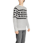 Antony Morato Gray Marabou Sweater AN-14638600136-IT52 | XL