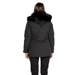 Blauer Black Polyester Parka BL-14720000009-IT40|S