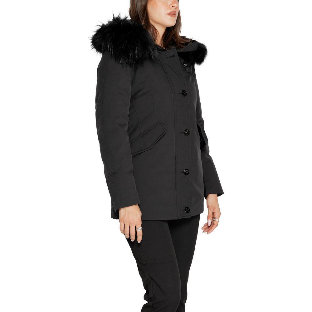 Blauer Black Polyester Parka BL-14720000009-IT40|S