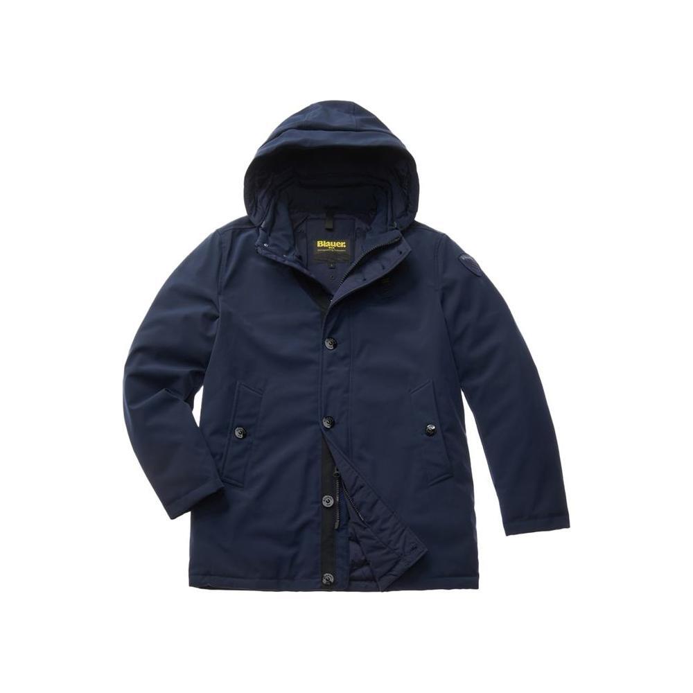 Blauer Blue Polyethylene Parka BL-14721800010-IT54 | XXL