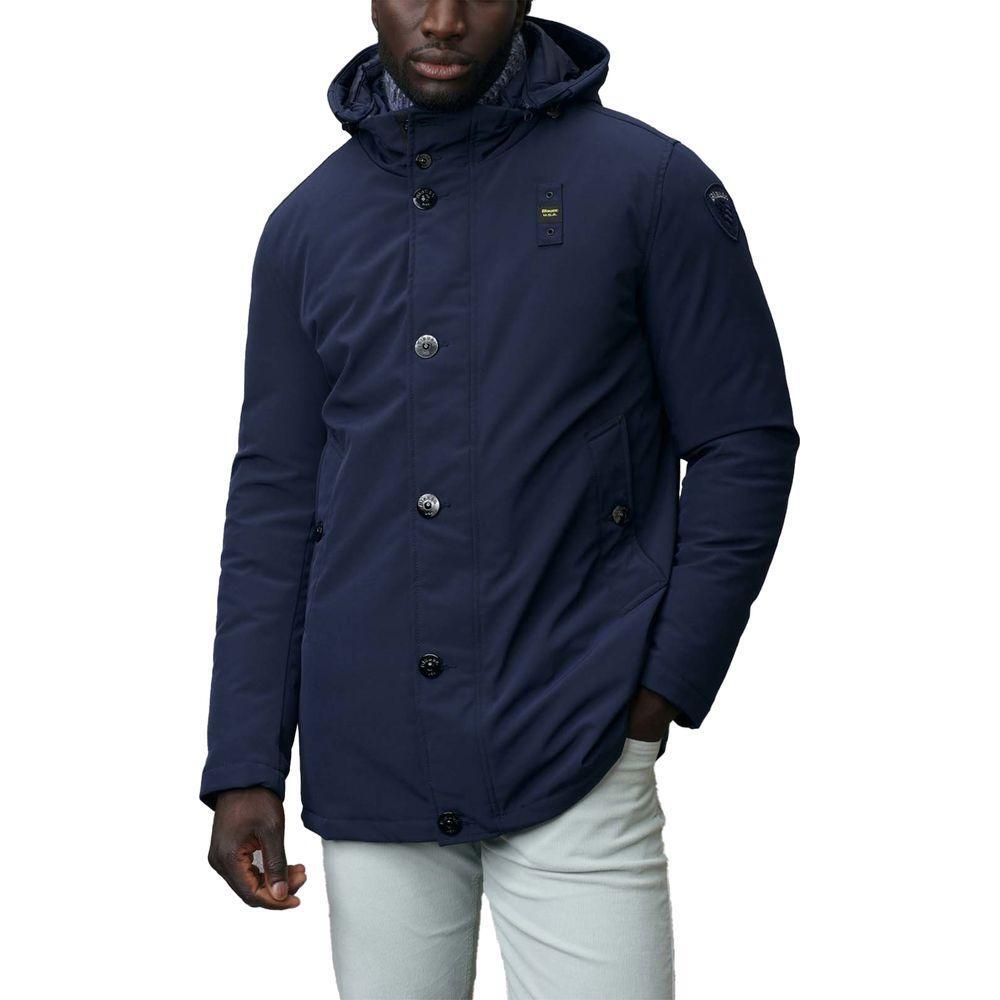 Blauer Blue Polyethylene Parka BL-14721800010-IT54 | XXL