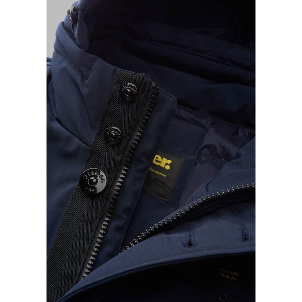 Blauer Blue Polyethylene Parka BL-14721800010-IT54 | XXL