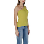 B.Young Yellow Cotton Top BY-14886600946-IT42|M