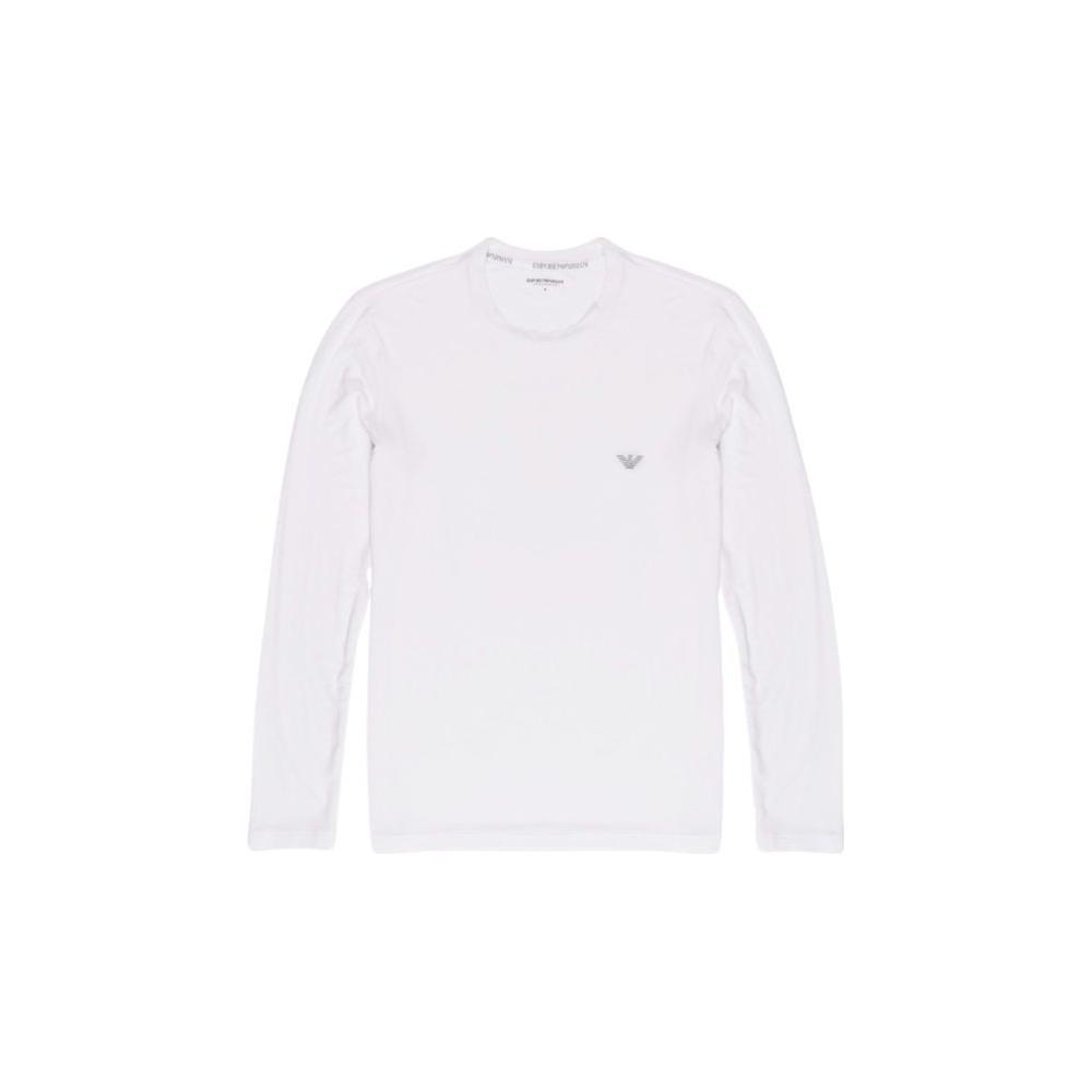 Emporio Armani Underwear White Modal Long Sleeve EM-15167200008-IT52 | XL